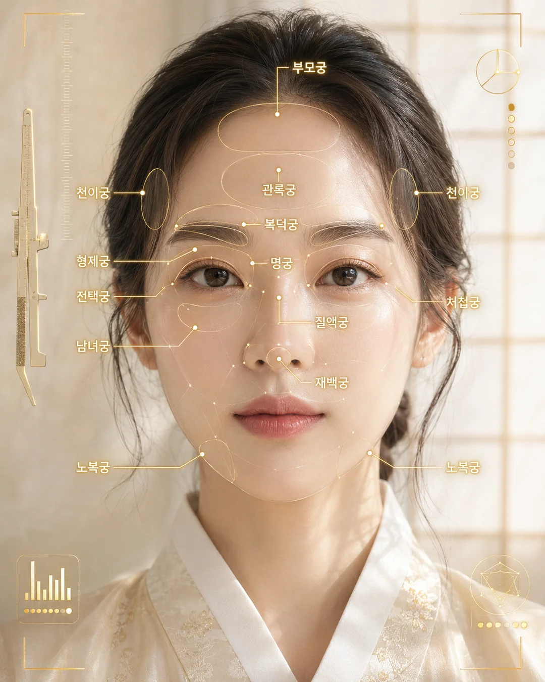 십이궁 — 얼굴 지도